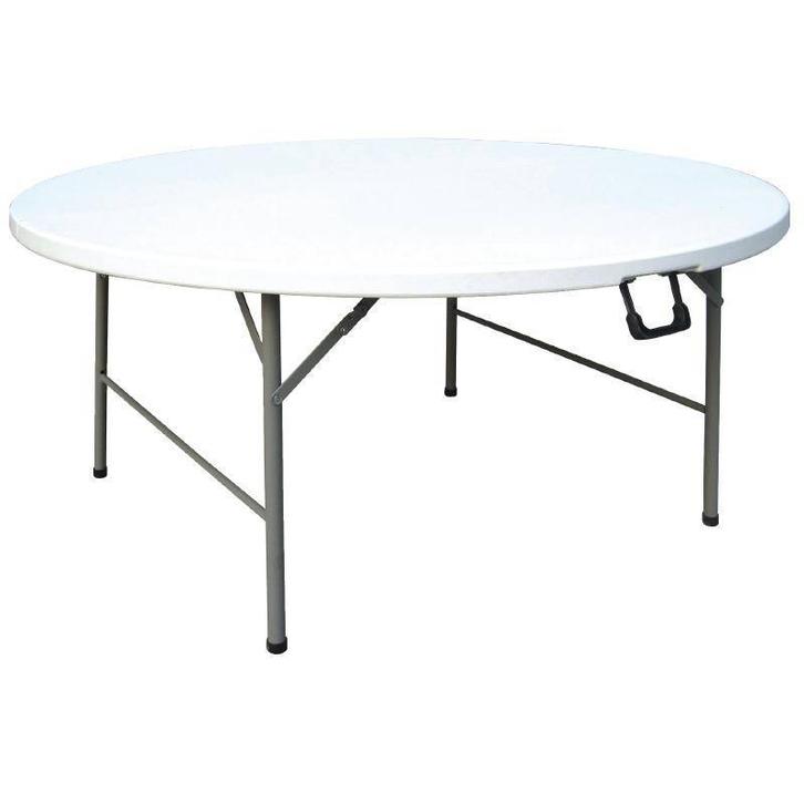Inklapbare tafel - rond - Ø 153cm, Zakelijke goederen, Horeca | Keukenapparatuur, Nieuw in verpakking, Verzenden