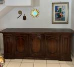 Credenza - hard hout, Kersenhout - Antiek driedeurs dressoir