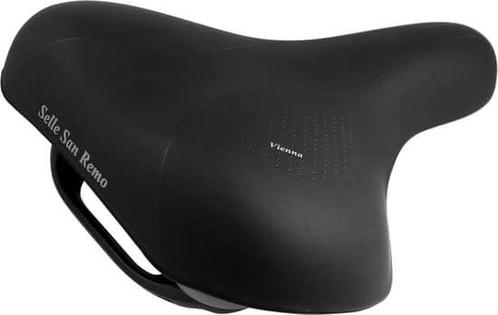 Fietszadel San Remo 3580 Vienna Zwart City/Trekking met, Fietsen en Brommers, Fietsaccessoires | Overige Fietsaccessoires, Zo goed als nieuw