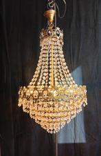 Kroonluchter - Kristal, Messing - Grote kroonluchter