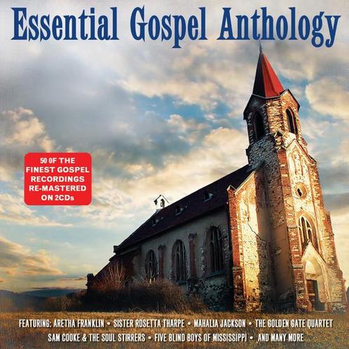 cd - Various - Essential Gospel Anthology, Cd's en Dvd's, Cd's | Overige Cd's, Zo goed als nieuw, Verzenden