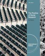 The Practice of Social Research International  9781133050094, Zo goed als nieuw, Verzenden