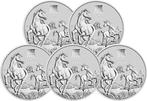 5 Troy Ounce - Zilver .999 - Lunar III Cheval 2026 - 155,5