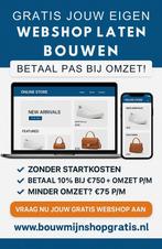 Start jouw webshop zonder kosten – Betaal bij omzet, Webdesign