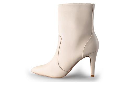 Poelman Enkellaarzen in maat 41 Beige | 10% extra korting, Kleding | Dames, Schoenen, Beige, Zo goed als nieuw, Lage of Enkellaarzen