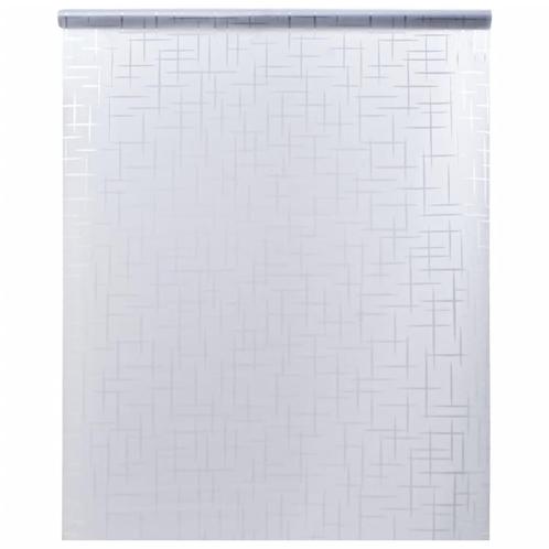 vidaXL Raamfolie sterrenpatroon mat 60x500 cm PVC, Huis en Inrichting, Stoffering | Gordijnen en Lamellen, Nieuw, Verzenden
