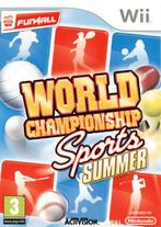 Wii World Championship Sports: Summer, Zo goed als nieuw, Verzenden