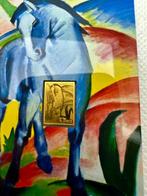 Tsjaad. 3000 Francs Franz Marc , blue Horse I , muy raro,