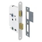 Deurbeslag | Wc-slot | Intersteel | 63/8 mm (Wit), Doe-het-zelf en Verbouw, Hang- en Sluitwerk, Verzenden, Nieuw
