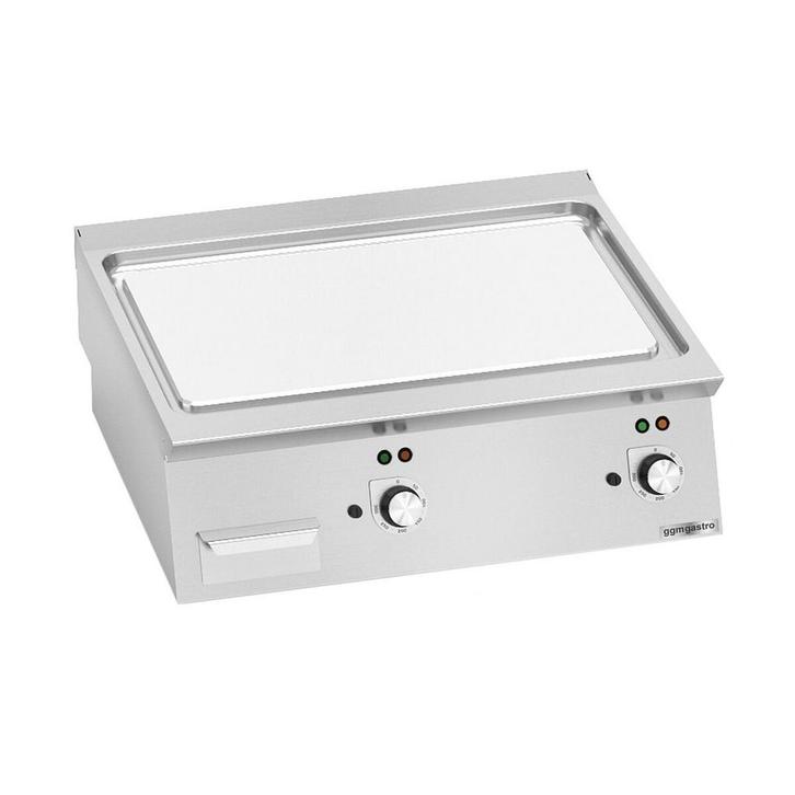 GGM Gastro | Elektrische bakplaat - 9,6 kW - Glad | EBPB873B, Zakelijke goederen, Horeca | Keukenapparatuur, Fornuis, Frituur en Grillen