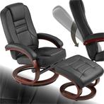 2dekans | tectake® TV-Fauteuil met Kruk - Verstelbare, Huis en Inrichting, Fauteuils, Ophalen of Verzenden, Gebruikt