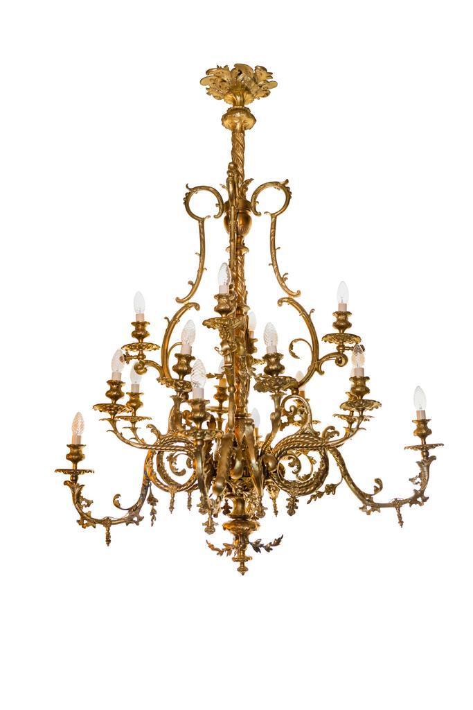 Klassieke Kroonluchter, Grote Luster, -25% bij Ophalen, Huis en Inrichting, Lampen | Kroonluchters, Gebruikt, Glas, Metaal, Overige materialen