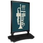 Stoepborden SwingBlack B2, Nieuw in verpakking