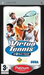 Virtua Tennis World Tour-Platinum (PSP) Gebruikt, Ophalen of Verzenden, Zo goed als nieuw