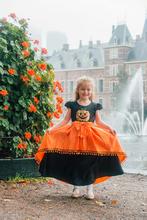 Halloween kostuum - prinsessenjurk meisje+accessoires 98-152, Kinderen en Baby's, Carnavalskleding en Verkleedspullen, Ophalen of Verzenden