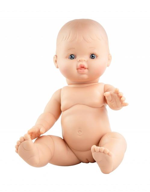 Paola Reina Gordi Alicia Babypop Ongekleed Meisje In Zak..., Kinderen en Baby's, Speelgoed | Poppen, Babypop, Nieuw, Ophalen of Verzenden