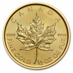 Gouden Canadian Maple Leaf 1/2 oz 2023, Goud, Losse munt, Verzenden, Noord-Amerika