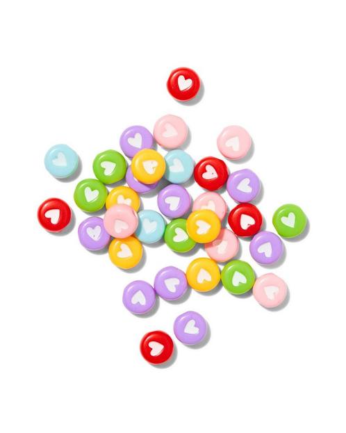 HEMA Kralenmix rond hartjes 3 voor 5.99 ; met je HEMA pas, Hobby en Vrije tijd, Knutselen, Nieuw, Verzenden