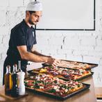 GGM Gastro | Pizzaplaat - Blauwe plaat - 600x400x30mm | 9596, Verzenden, Nieuw