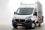 Fiat Ducato 30 2.3 MultiJet 130pk E6 L2H2 Glasresteel Airco/, Gebruikt, Euro 6, Wit, Dealer onderhouden