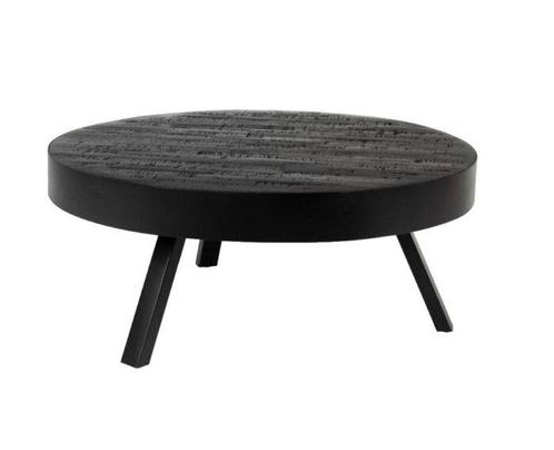 Salontafel Suri 74 cm | Zwart, Huis en Inrichting, Tafels | Salontafels, Nieuw, Ophalen of Verzenden