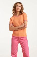-50% Smashed Lemon  Smashed Lemon 25096 peach knitted top me, Kleding | Dames, Verzenden, Nieuw, Oranje