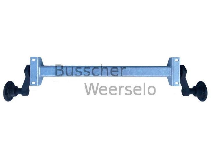 As 1400kg - Loopas 112*5 - Ongeremd - Padmaat 1000-1800, Auto diversen, Aanhangwagen-onderdelen, Nieuw, Ophalen of Verzenden