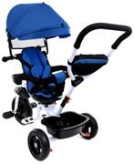 Driewieler Blauw | Met Duwstang | Nieuw | Scherpe Prijs, Ophalen of Verzenden, Nieuw, Viking Choice