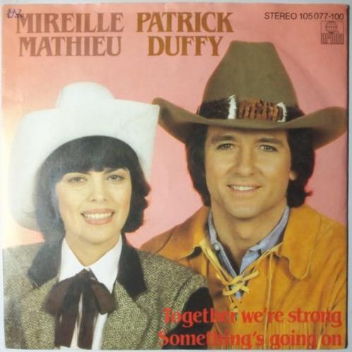 Mireille Mathieu and Patrick Duffy - Together were strong..., Cd's en Dvd's, Vinyl Singles, Single, Gebruikt, 7 inch, Pop