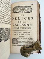 Nicolas de Bonnefons - [Gastronomie] Les Délices de la, Antiek en Kunst