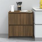 vidaXL Dressoir 70x41x75 cm spaanplaat bruineikenkleurig