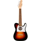Fender Fullerton Tele Uke WN White Pickguard 2-Color Sunburs, Nieuw, Verzenden