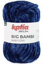 Katia Big Bambi - 112 donkerblauw - XXL Chenille Garen, Ophalen of Verzenden, Nieuw