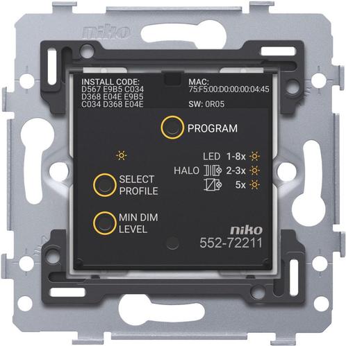 Niko Slimme Zigbee Dimmer Schakelaar 3-200W Twee-Draad -, Doe-het-zelf en Verbouw, Elektra en Kabels, Overige typen, Nieuw, Verzenden