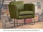 Leren fauteuil Crossover - Kenia Olive (olijf), Huis en Inrichting, Fauteuils, Nieuw, Ophalen of Verzenden, 50 tot 75 cm, Industrieel, Modern