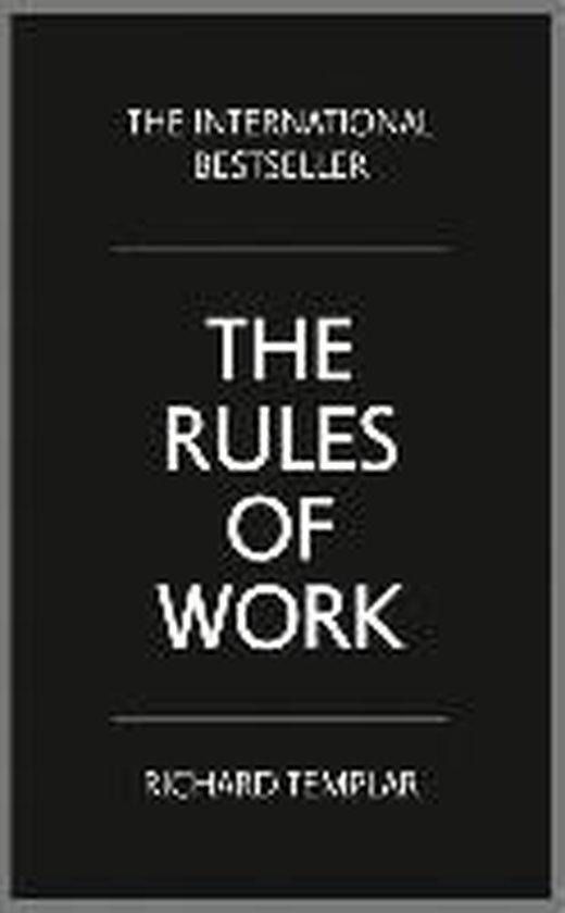 Rules Of Work A Definitive Code For Pers 9781292088082, Boeken, Taal | Engels, Gelezen, Verzenden