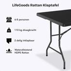 2dekans | LifeGoods Inklapbare Tafel - 180 cm - Campingtafel, Ophalen of Verzenden, Zo goed als nieuw
