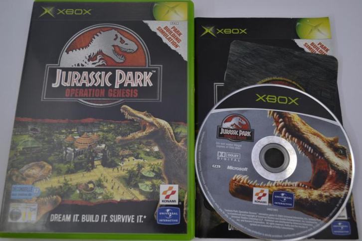 Jurassic Park - Operation Genesis (XBOX), Spelcomputers en Games, Games | Xbox Original, Zo goed als nieuw, Verzenden