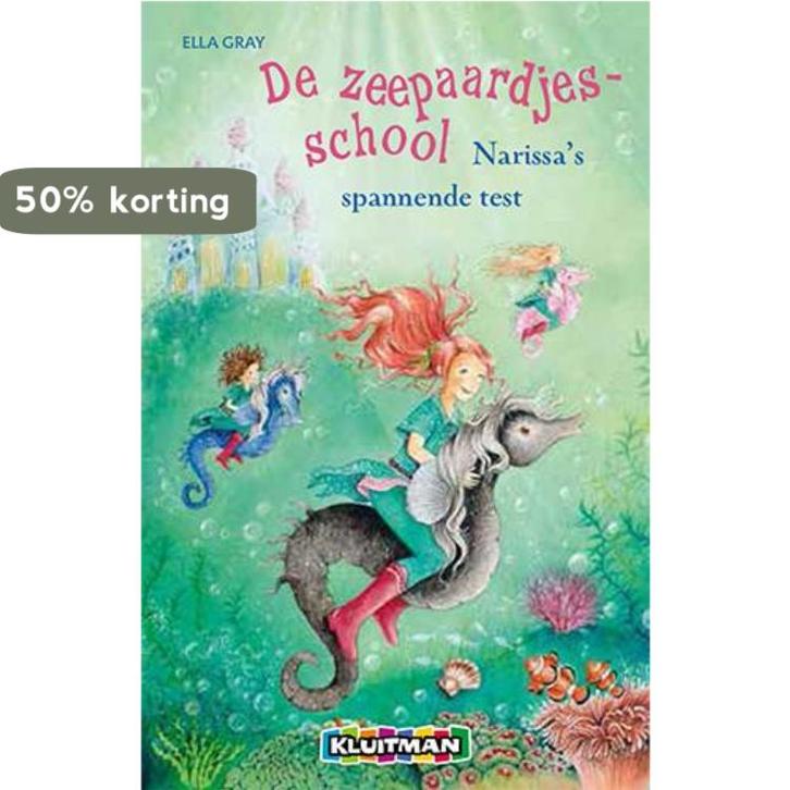 Narissas spannende test / De Zeepaardjes-School Ella Gray, Boeken, Kinderboeken | Jeugd | onder 10 jaar, Zo goed als nieuw, Verzenden