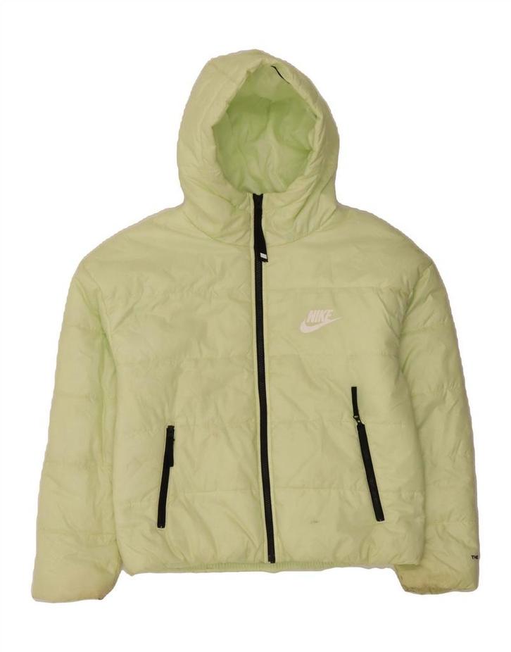 NIKE Womens Therma-Fit Graphic Hooded Padded Jacket UK 10, Kleding | Dames, Jassen | Winter, Verzenden