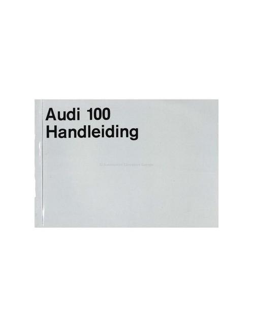 1970 AUDI 100 INSTRUCTIEBOEKJE NEDERLANDS, Auto diversen, Handleidingen en Instructieboekjes