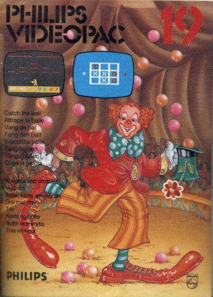 Philips Videopac 19 Catch The Ball / Noughts and, Computers en Software, Vintage Computers, Ophalen of Verzenden