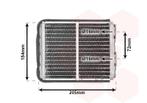 KACHEL RADIATEUR VOOR OPEL FRONTERA A 1991-1999 1806125, Ophalen of Verzenden, Nieuw
