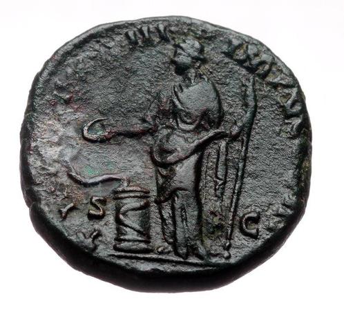 Romeinse Rijk. Marcus Aurelius (AD 161-180). Dupondius, Postzegels en Munten, Munten | Europa | Niet-Euromunten