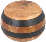 Scheepjes Yarn Bowl - Teakhout/Rozenhout/Leer - 13x9cm, Hobby en Vrije tijd, Breien en Haken, Ophalen of Verzenden, Nieuw