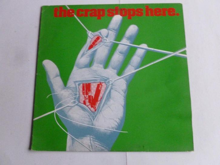 The Crap Stops Here. (LP) rabid 1980, Cd's en Dvd's, Vinyl | Hardrock en Metal, Zo goed als nieuw, Verzenden