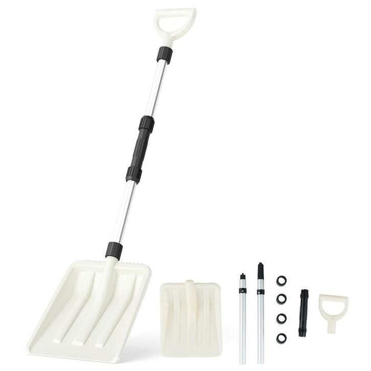 LIVSK Sneeuwschuiver - Ergonomische Handgreep - Robuuste Alu, Tuin en Terras, Hand-tuingereedschap, Nieuw, Verzenden