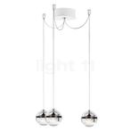 Lumina Limbus Cluster LED 3-lichts, zwart/plafondkapje wit, Huis en Inrichting, Lampen | Hanglampen, Verzenden, Nieuw