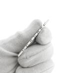 Witgouden broche met diamant; 0,18  ct., Gebruikt, Overige kleuren, Ophalen of Verzenden, Met edelsteen