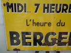 Midi...7 Heures LHeure Du Berger - Emaille plaat - Emaille